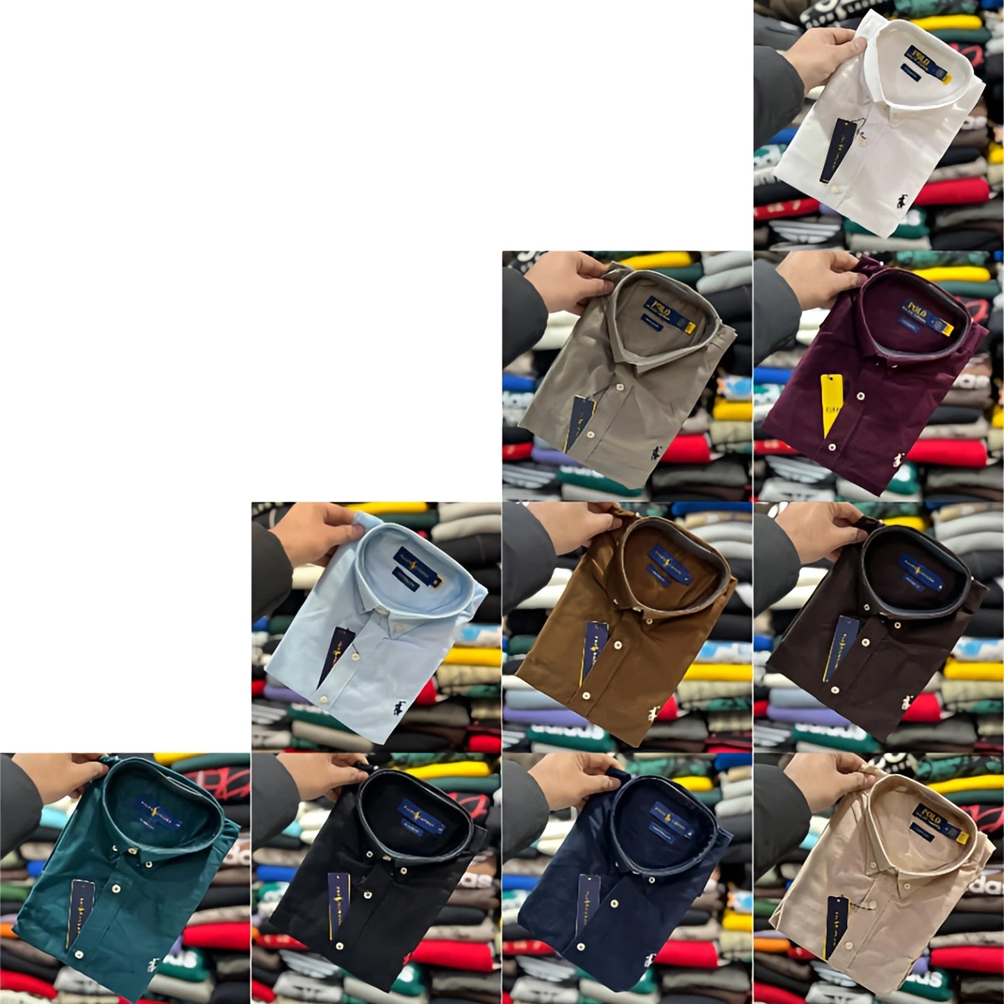 Men’s Deep Chocolate Brown Classic Fit Shirt | Casual Shirt | Inspired by RL Polo