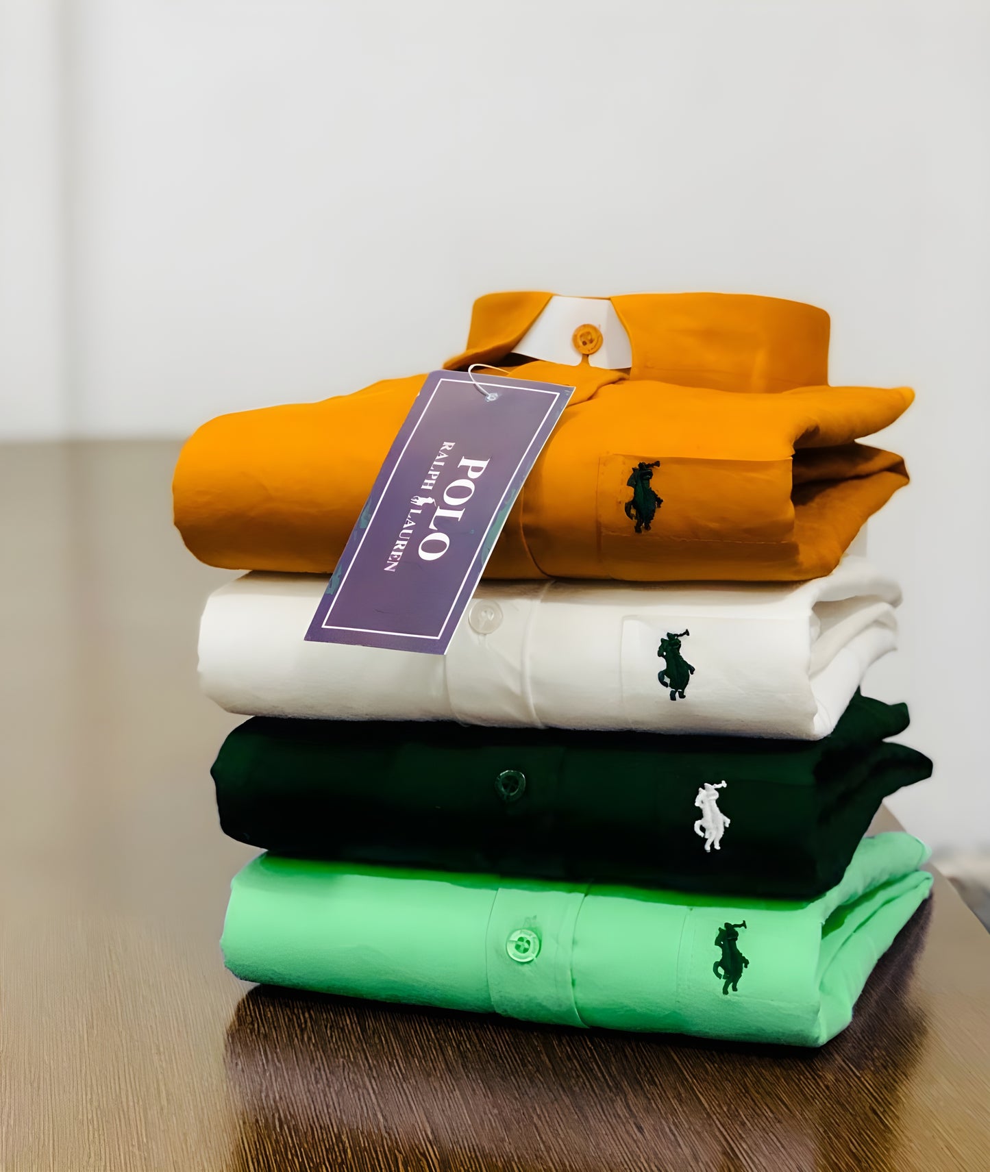 Inspired by Ralph Lauren Polo Men’s Shirt Combo – 4 Stylish Colors