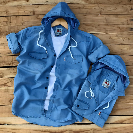 Levi's Dark Blue jacket with Hoody