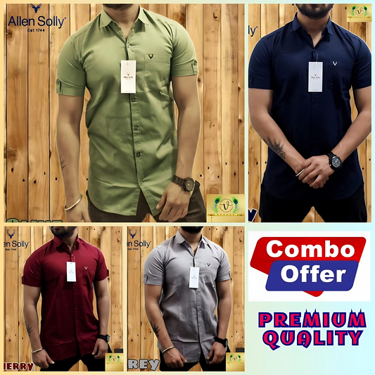 Inspired By Allen Solly Half Shirt Combo