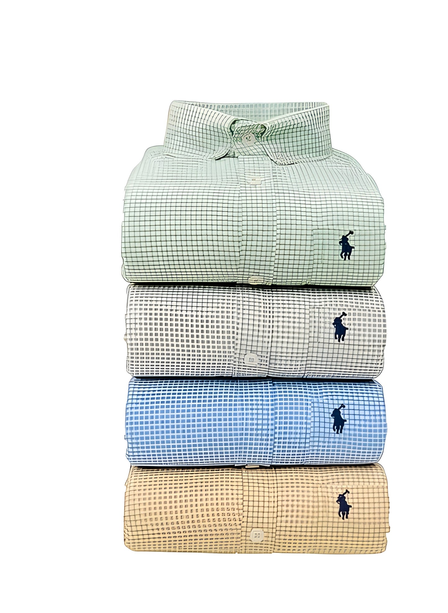 Men’s 4-Pack Premium Checked Shirts