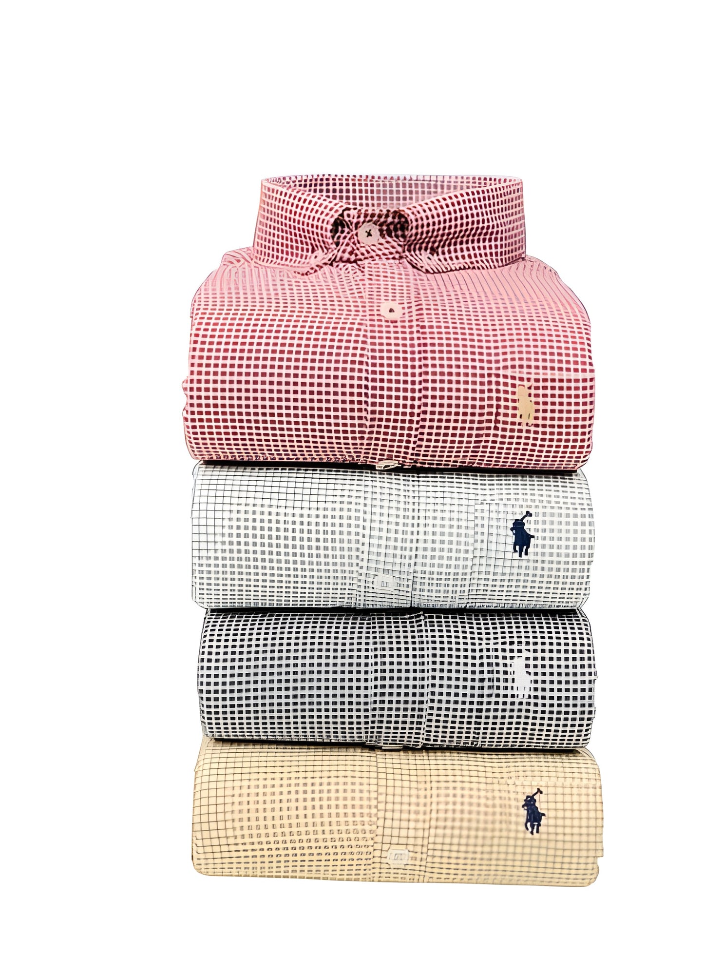 Inspired by Men’s Checked Shirts Pack of 4