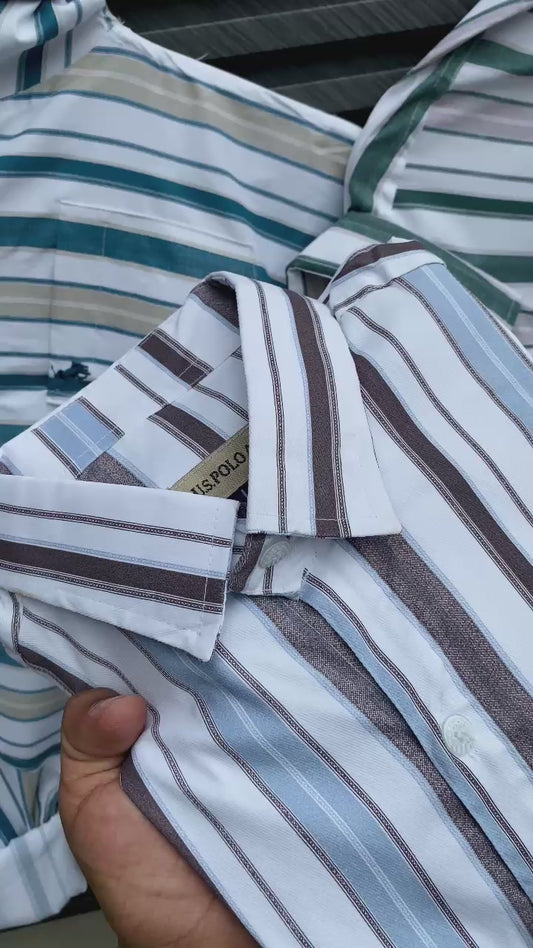 U.S. Polo Assn. Men’s Striped Casual Shirt