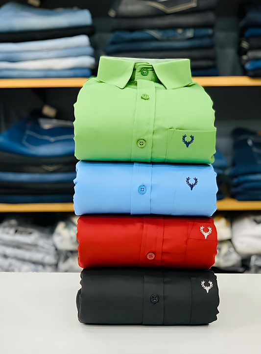 Allen Solly Inspired Shirts
Men’s Premium Plain Shirt Combo
Formal Shirts for Men
Men’s Solid Shirt Combo
Stylish Office Shirts for Men
Slim Fit Shirts for Men
Cotton Plain Shirts
Business Casual Shirts
Men’s Shirt Set Combo
Branded Look Shirt under Budget
Shirts Combo