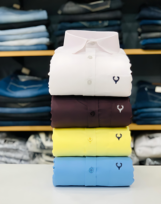 Allen Solly Inspired Shirts
Men’s Premium Plain Shirt Combo
Formal Shirts for Men
Men’s Solid Shirt Combo
Stylish Office Shirts for Men
Slim Fit Shirts for Men
Cotton Plain Shirts
Business Casual Shirts
Men’s Shirt Set Combo
Branded Look Shirt under Budget
Shirts Combo