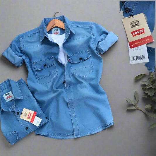 Levi's Blue denim shirt 