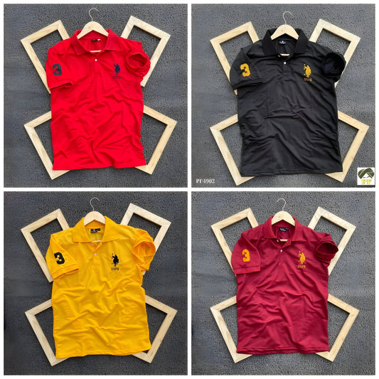 Inspired By U.S Polo T-Shirts – Pack of 4 (Casual Wear)